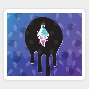 Ice Cream Party Sticker